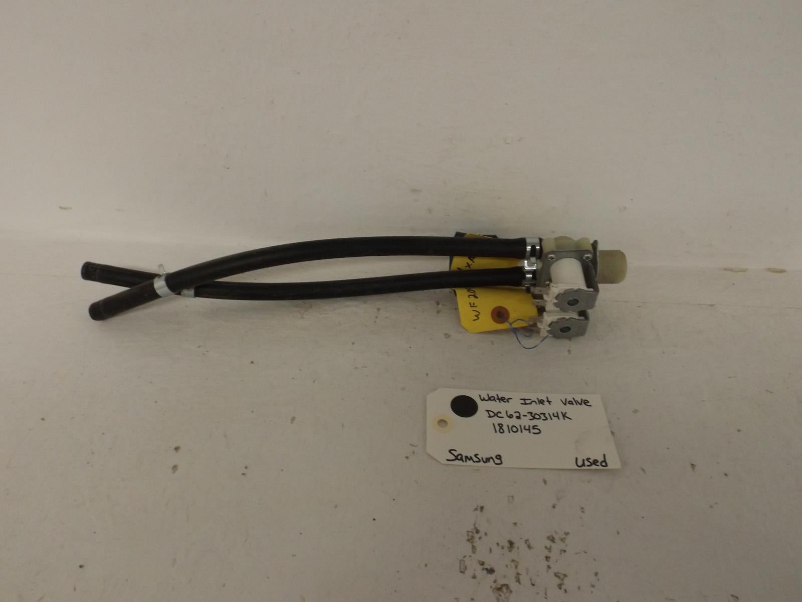 Samsung Washer DC6230314K 1810145 Water Inlet Valve Used Samsung Washer DC6230314K 1810145 Water Inlet Valve Used